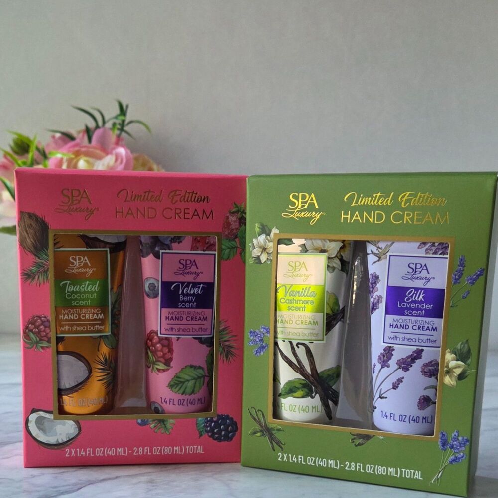 SPA Luxury Limited Edition Hand Cream 4-Piece Gift Set